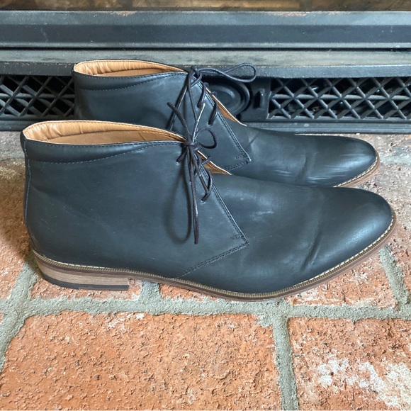 Gordon Rush Patrick SZ 13 MENS Black Oxford Dress Boot Shoes - Picture 2 of 8